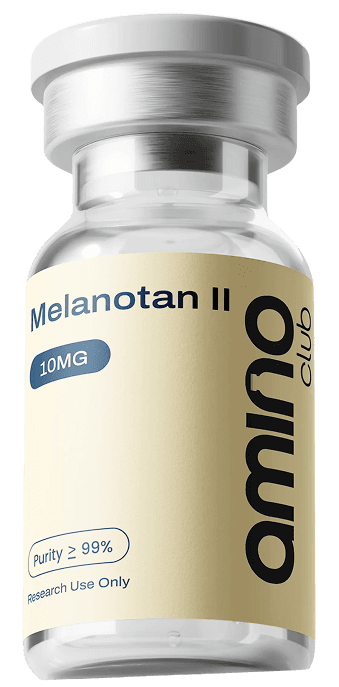 Melanotan II peptide vial